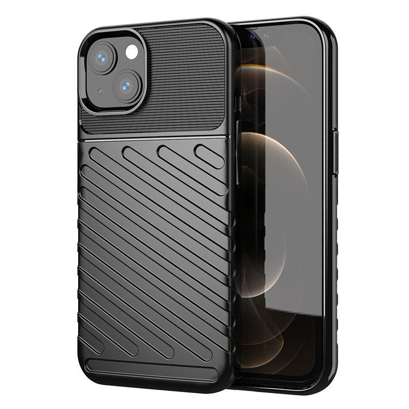 iPhone 13 Mini - Thunder Flexible Rugged Slim Skal  - Svart