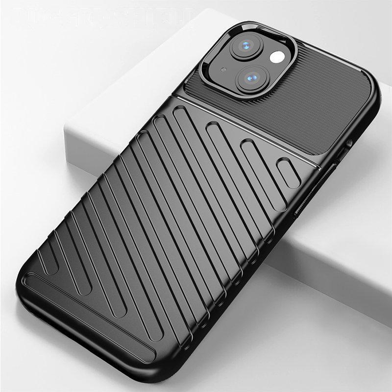 iPhone 13 Mini - Thunder Flexible Rugged Slim Skal  - Svart