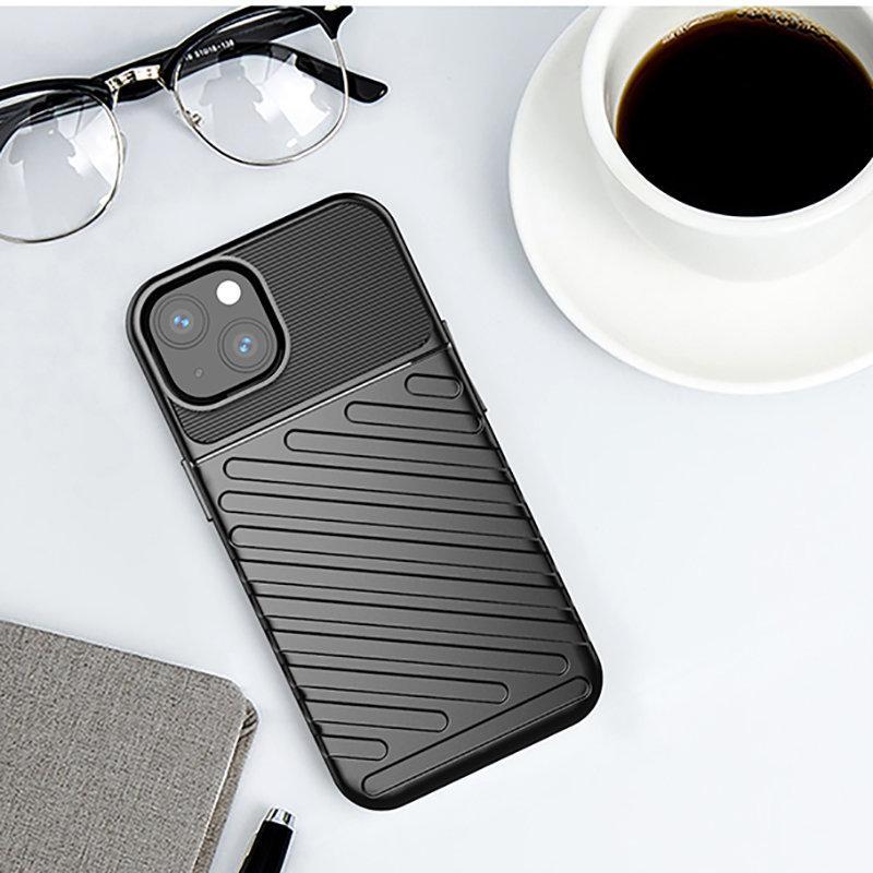 iPhone 13 Mini - Thunder Flexible Rugged Slim Skal  - Svart