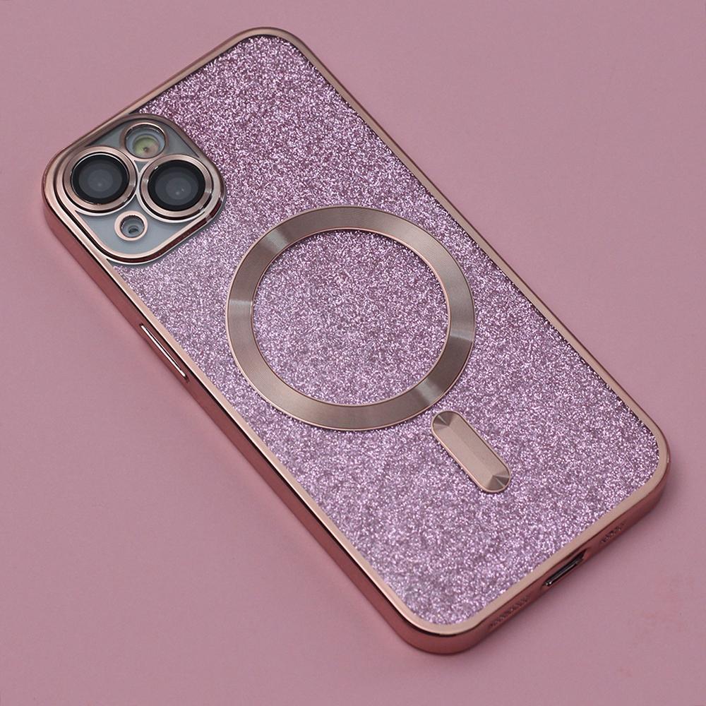 iPhone 13 PRO Max Magasafe 2i1 Glitter / Transparent Chrome Skal