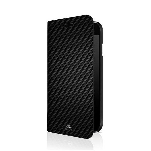 iPhone 6 / 6s Black Rock Flex Carbon Booklet Mobilplånbok