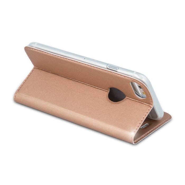 iPhone 6 / 6s - Smart Premium Case Mobilplånbok - Roseguld