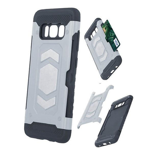 iPhone 6 Plus / 6s Plus Defender Kort Fodral - Silver