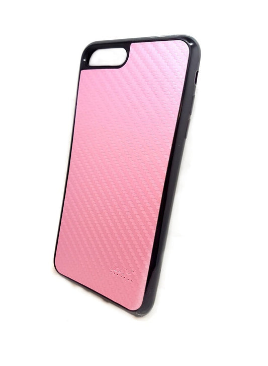 iPhone 7 Plus / 8 Plus Beeyo Carbon Bakstycket - Rosa