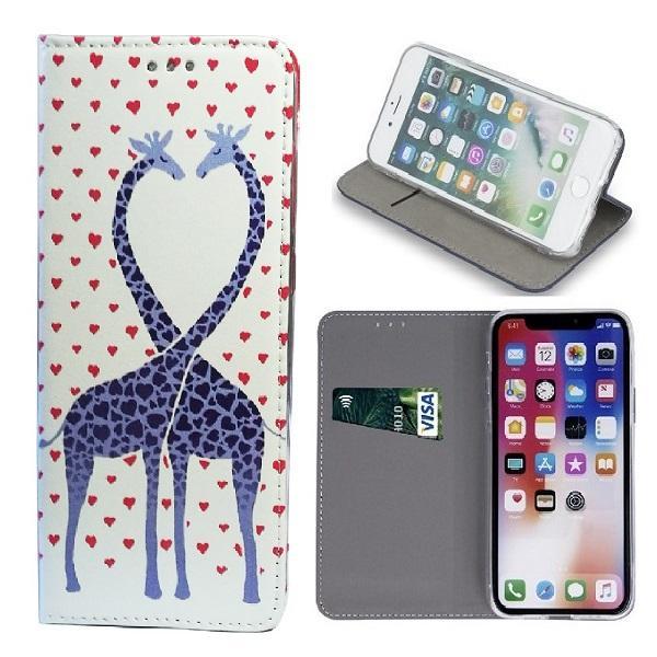 iPhone XS Max - Smart Trendy Sweet Love Flip Case Mobilplånbok
